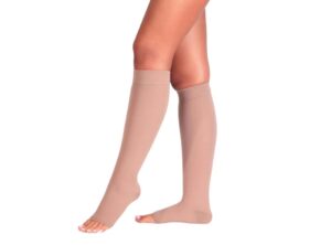 case diz altı burnu açık ccl ii varis Çorabı no:6 ten